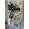 Image 1 : Assorted Plumbing ; PVC Connectors, Brass Parts, Packaged 