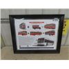 Image 1 : Winnipeg Transit History  Poster 1882 - 2015 Framed + In 