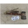 Image 1 : Old Indigenous Stone Tomahawk With Wooden Handle 