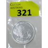 Image 1 : 1 Oz .999 Silver Monarch Mint Art Round 