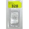 Image 1 : 1 Oz .999 Silver Scottsdale Lion Bar