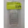 Image 1 : 1 Oz .999 Silver JBR Ethically Sourced Bar 