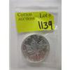 Image 1 : 1 Oz .9999 Silver 2011 Canada Maple Leaf Coin