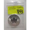 Image 1 : 1 Oz .9999 Silver 2021 Canada Maple Leaf Coin