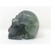 Image 2 : 1360 CT Fluorite 3D Skull - Hand Carved