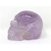 Image 2 : Amethyst Hand-Carved Skull - 683 Carats