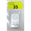 Image 1 : 1 Oz .999  Silver JBR Ethically Sourced Bar 