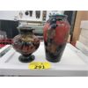 Image 1 :  2 Vintage Moorcroft Vases - 4" and 5" 