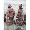Image 3 : 8 Carved Wood Asian Statuettes