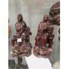 Image 5 : 8 Carved Wood Asian Statuettes