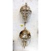 Image 1 : Pair of Crystal Wall Sconce Lights