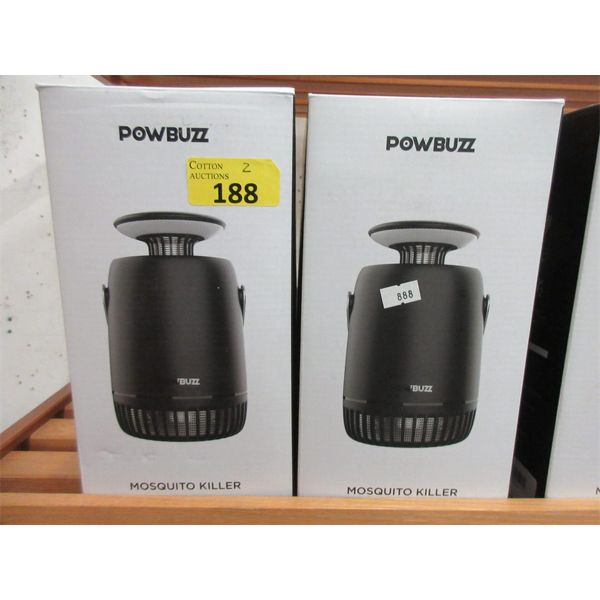 2 New Powbuzz Portable Mosquito Killers 