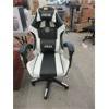 Image 1 : New Jaguar Adjustable Gaming Chair - Black & White