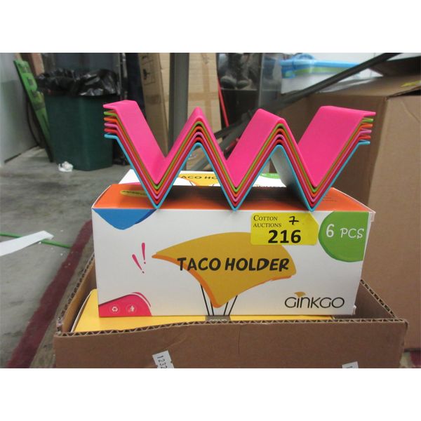 7 New 6 Piece Taco Holder Sets