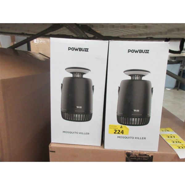 2 New Powbuzz Portable Mosquito Killers