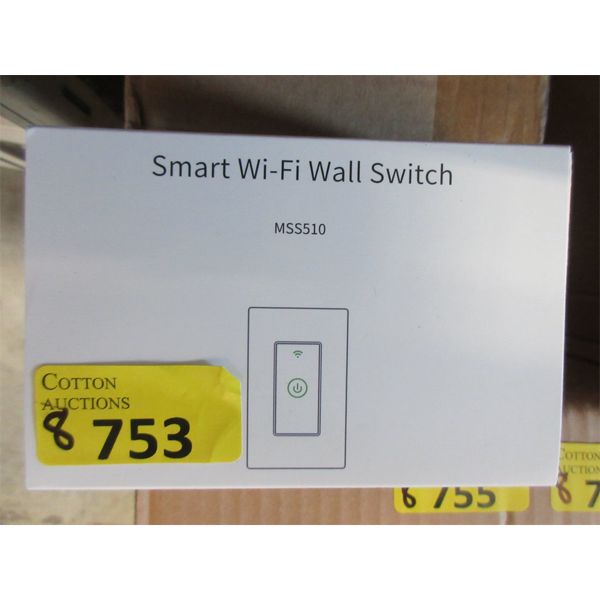 8 New Single Pole Smart WiFi Switches