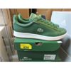 Image 1 : Men's New Lacoste Green Leather Carnaby Pro Shoes