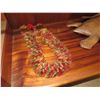 Image 2 : Qty 2 Decorative Lei & Carved Wooden Turtle Figure 15"L