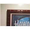 Image 3 : Hawaii Royal Hawaiian Hotel Beach Artwork, Framed & Matted 38"x46"