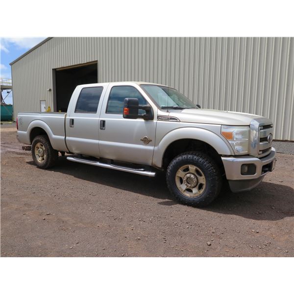 2015 Ford F250 Super Duty Pickup Truck, 4X4, Lic. 183TVT, 51061 Miles, Starts & Runs - See Video