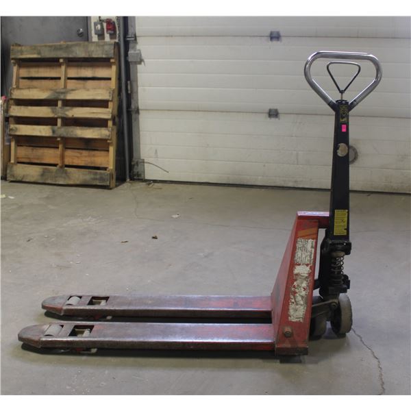 SHIPPERS SUPPLY 5500LB MAX CAPACITY PALLET JACK