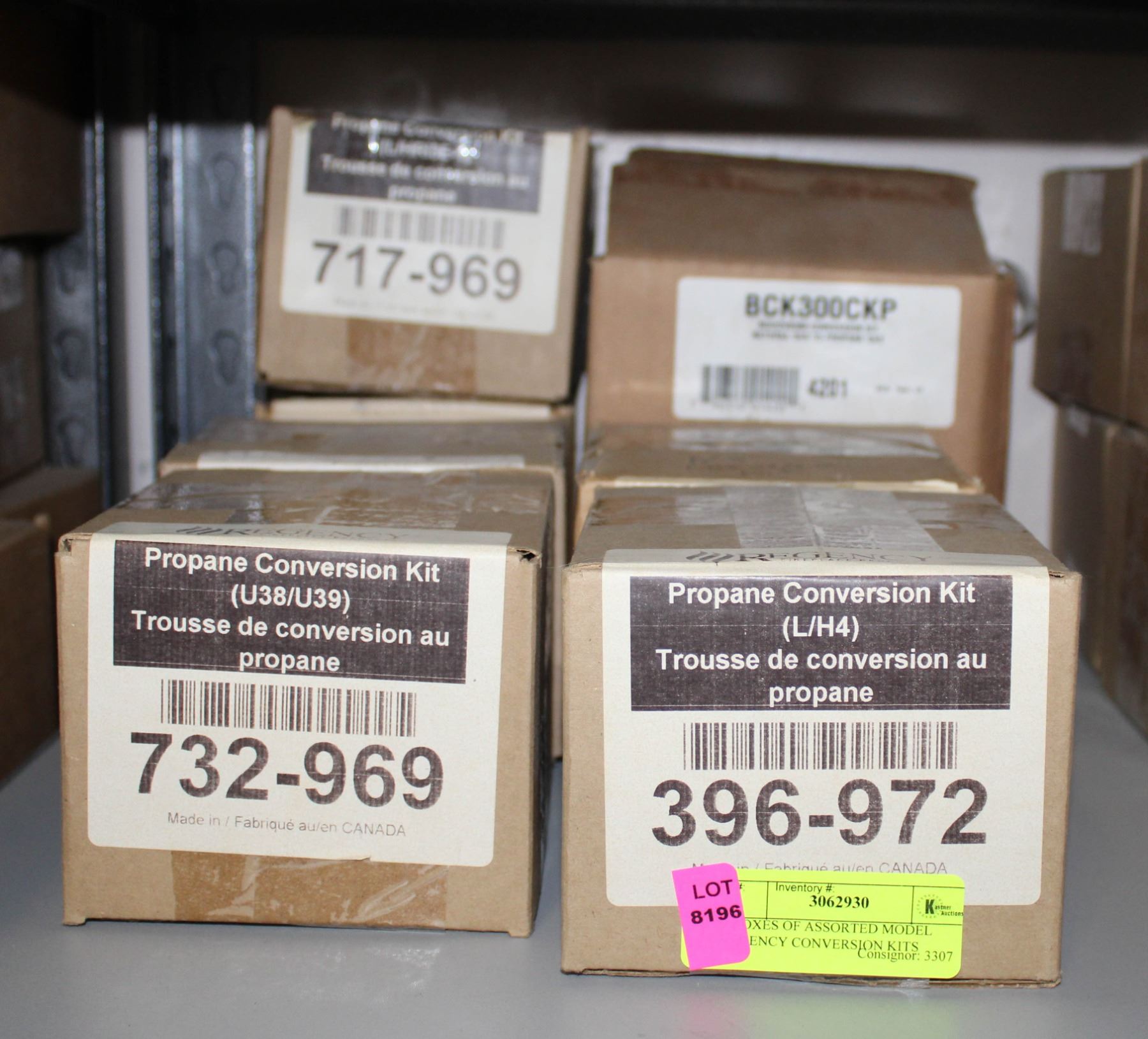 Contingency Conversion Kit 7 BOXES OF ASSORTED MODEL REGENCY CONVERSION KITS