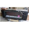 Image 1 : FLOOR MODEL ELECTRIC FIREPLACE 57.5" X 11" X 21.5"