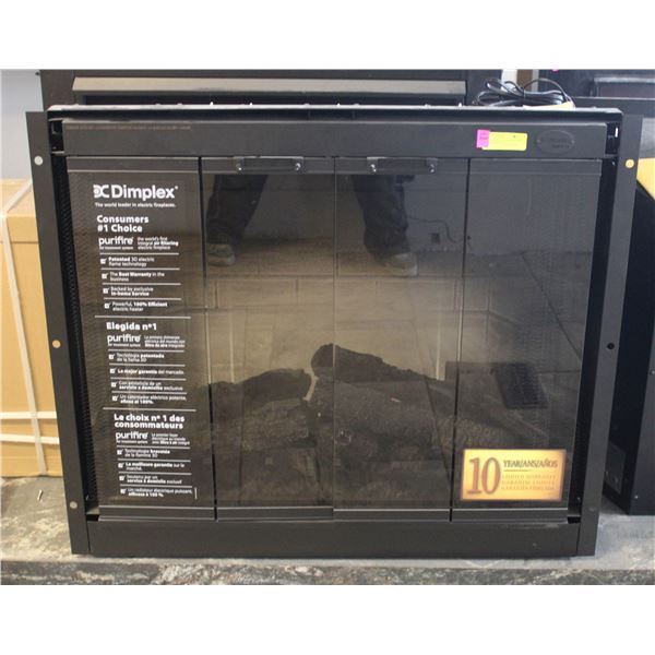 FLOOR MODEL DIMPLEX MULTIFIRE ELECTRIC FIREPLACE