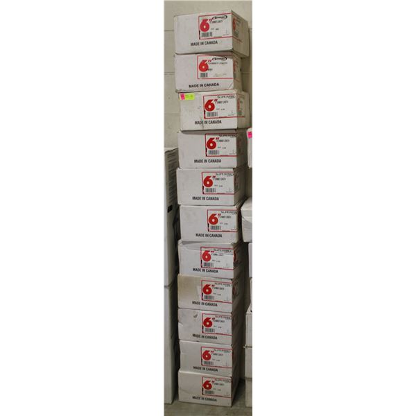 9 BOXES OF SUPERPRO 6  CHIMNEY LENGTH