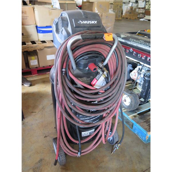 Husky Air Compressor w/ Hoses