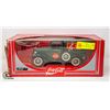 Image 1 : COCA COLA FORD DELIVERY TRUCK 1:18 DIECAST IN BOX