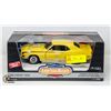 Image 1 : 1969 CAMARO Z28 YELLOW 1:18 DIECAST IN BOX
