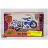 Image 1 : 1:18 YAMAHA MOTORCYCLE IN BOX