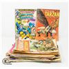 Image 1 : BOX ASSORTED VINTAGE COMICS AS IS