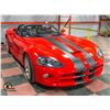 Image 2 : ONLY 6970KMS 2004 DODGE VIPER 2 DOOR