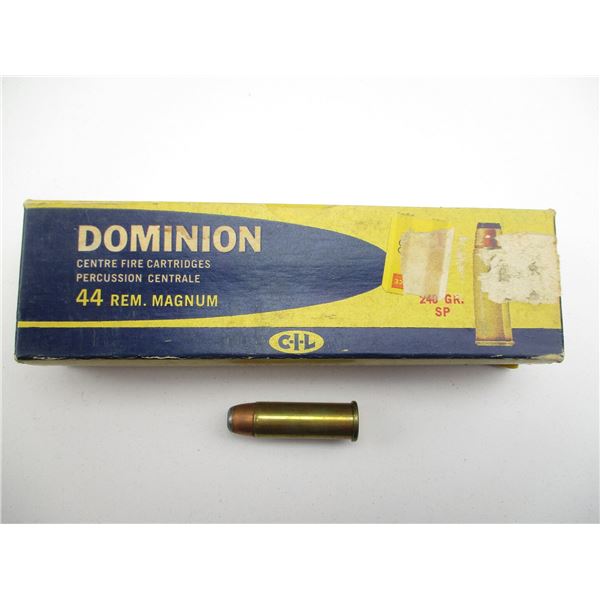COLLECTIBLE CIL DOMINION .44 REM MAG