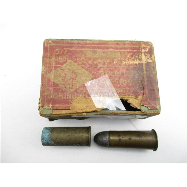COLLECTIBLE DOMINION .577 SNIDER AMMO