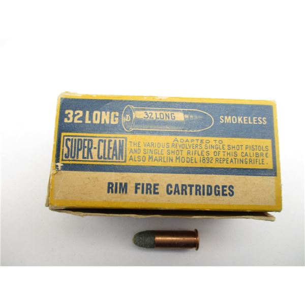 COLLECTIBLE CIL .32 LONG RIM-FIRE AMMO