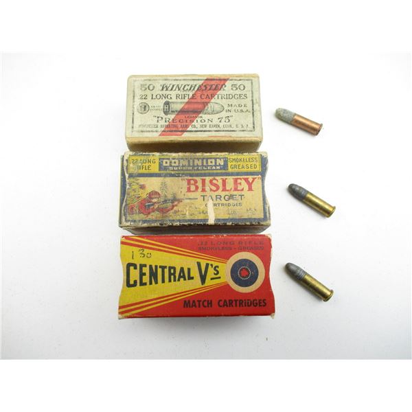COLLECTIBLE ASSORTED .22 LR AMMO