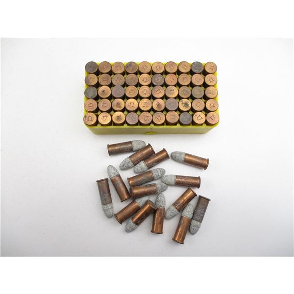 COLLECTIBLE .38 RIM FIRE AMMO
