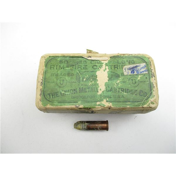 COLLECTIBLE UMC .38 LONG AMMO