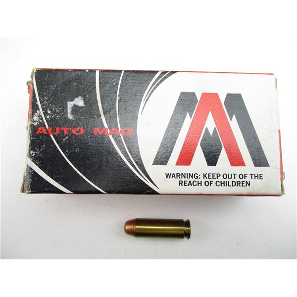 COLLECTIBLE CDM .44 AUTO MAG AMMO