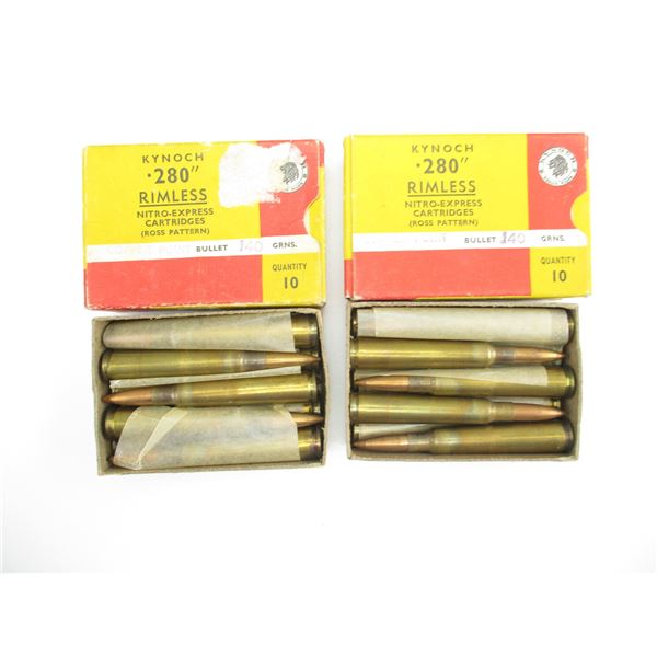 KYNOCH .280 ROSS AMMO