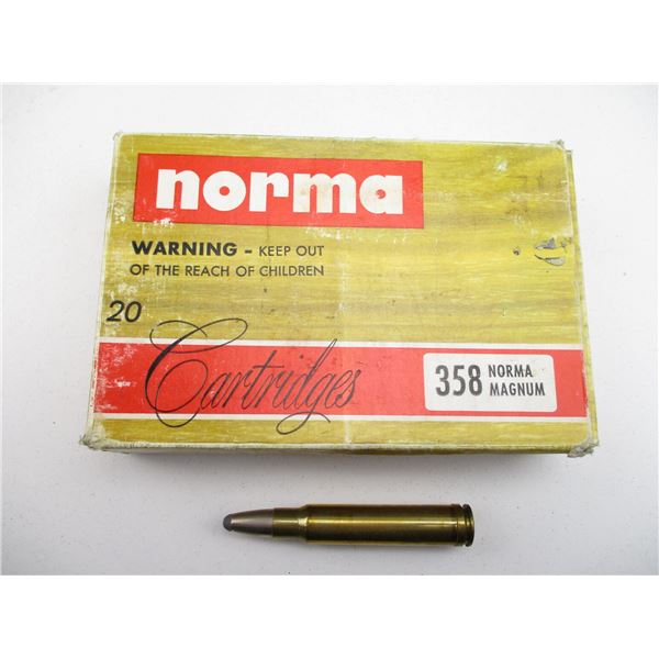 NORMA .358 NORMA MAG AMMO