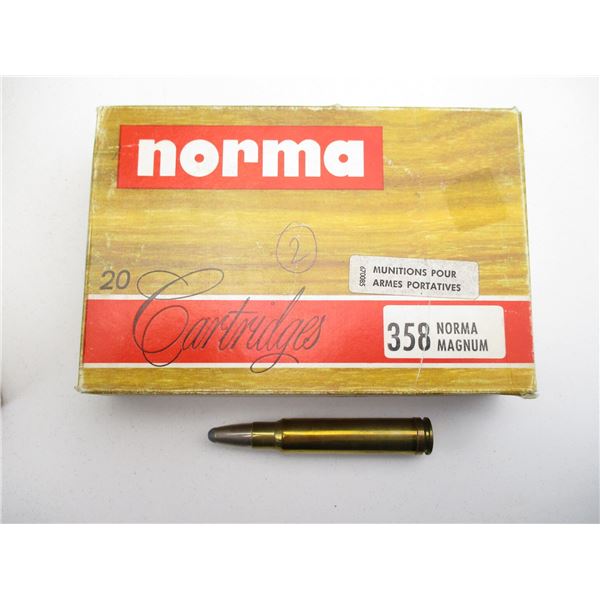 NORMA .358 NORMA MAG AMMO