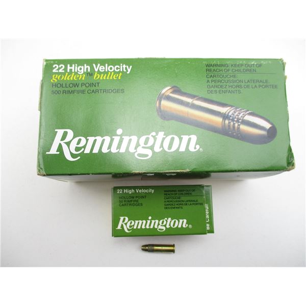 REMINGTON .22 LONG RIFLE AMMO