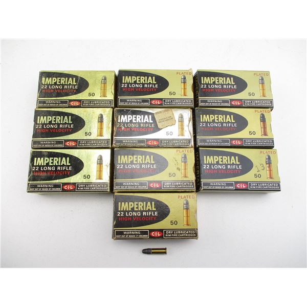 CIL IMPERIAL .22 LONG RIFLE AMMO