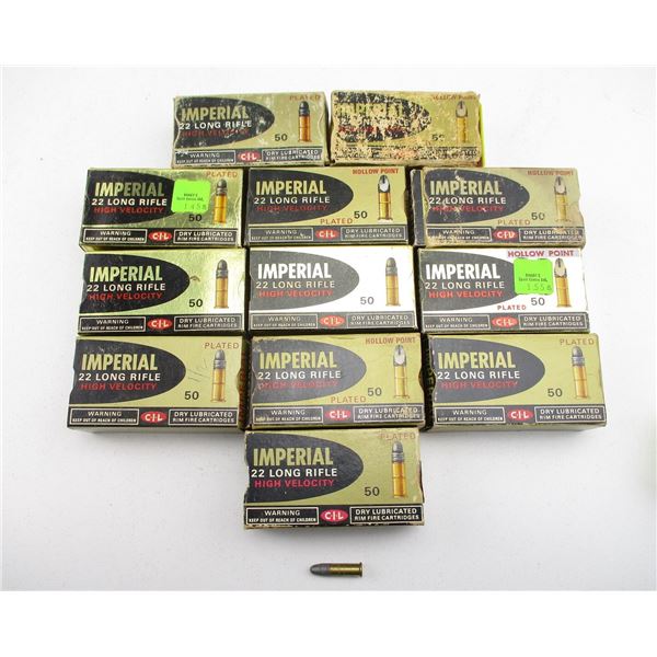 CIL IMPERIAL .22 LONG RIFLE AMMO