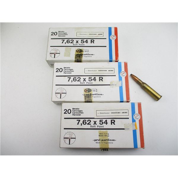 PPU 7.62X54R AMMO