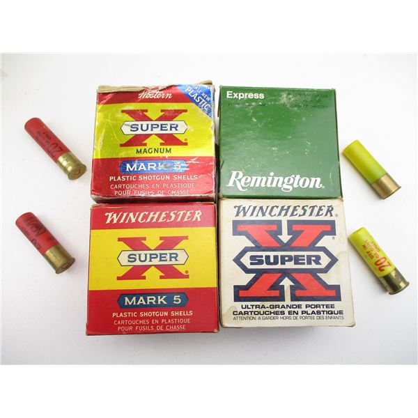 ASSORTED 20 GAUGE SHOTSHELLS